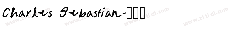 Charles Sebastian字体转换